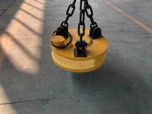 작은 조각 취급을 위한 전기 강력한 5000kg 1tone 원형 드는 전자석