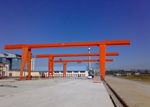 WEIHUA 5~32Ton MH 모델 과중한 업무 갠트리 크레인 싱글 빔 갠트리 크레인
